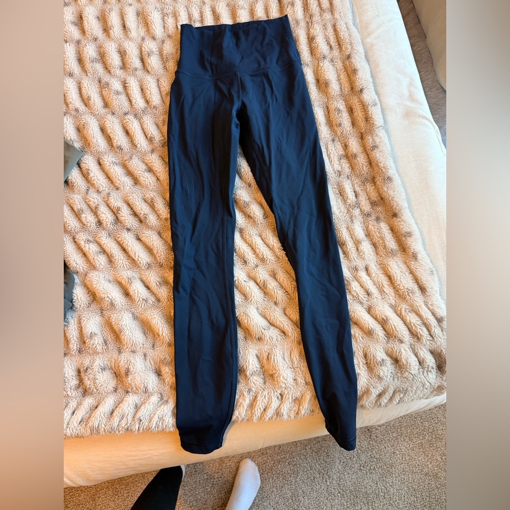 Navy lululemon leggings
